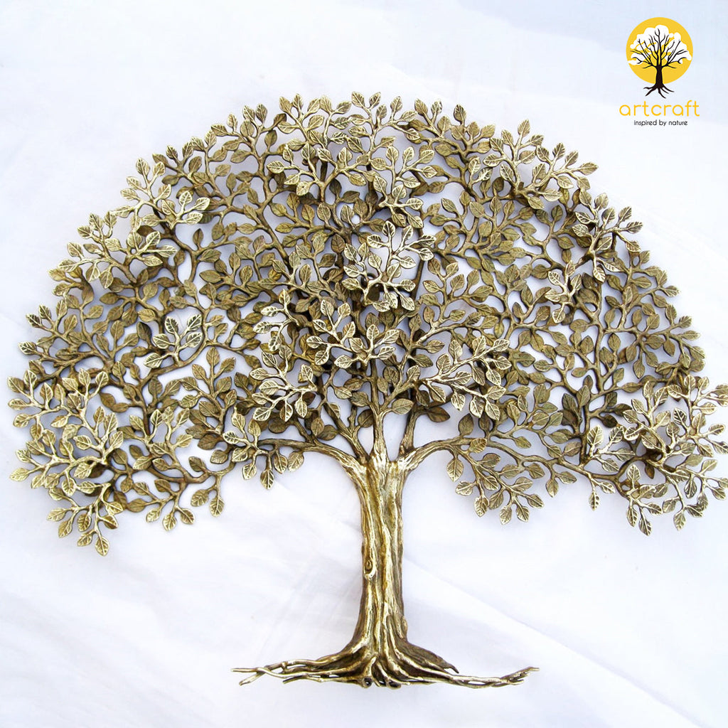 Brass Kalpvriksha Tree of Life - Kalpataru concept