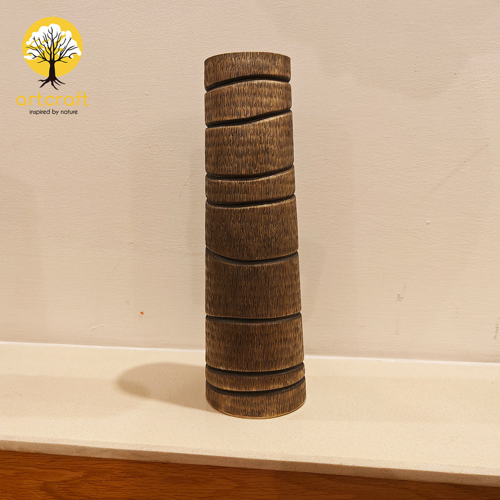Waves Vase - Made in 100% Pure Brass