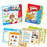 Musical learning study book with numbers and letters for kids