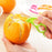 Snail-shaped orange peeler, creative ring design.