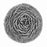Durable stainless steel ball scrubber, round, long-lasting