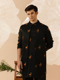 Taraash  - Silk Embroidery Kurta Set