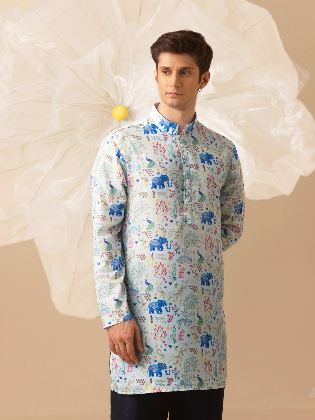 Mughal Muse - Silk Kurta