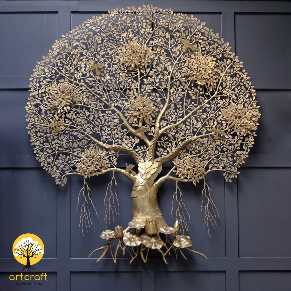 Brass Kalpavriksha Tree of Life - The Wishing Tree Concept
