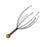 Handheld scalp massager for stress relief and relaxation.