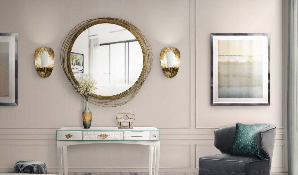 Bracelet Wall Mirror - 100% Made From Brass