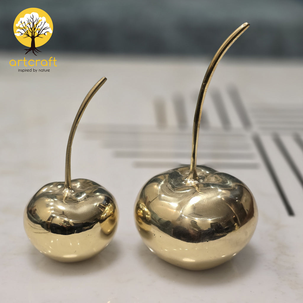Cherry Table Decor - Made in 100% Pure Brass