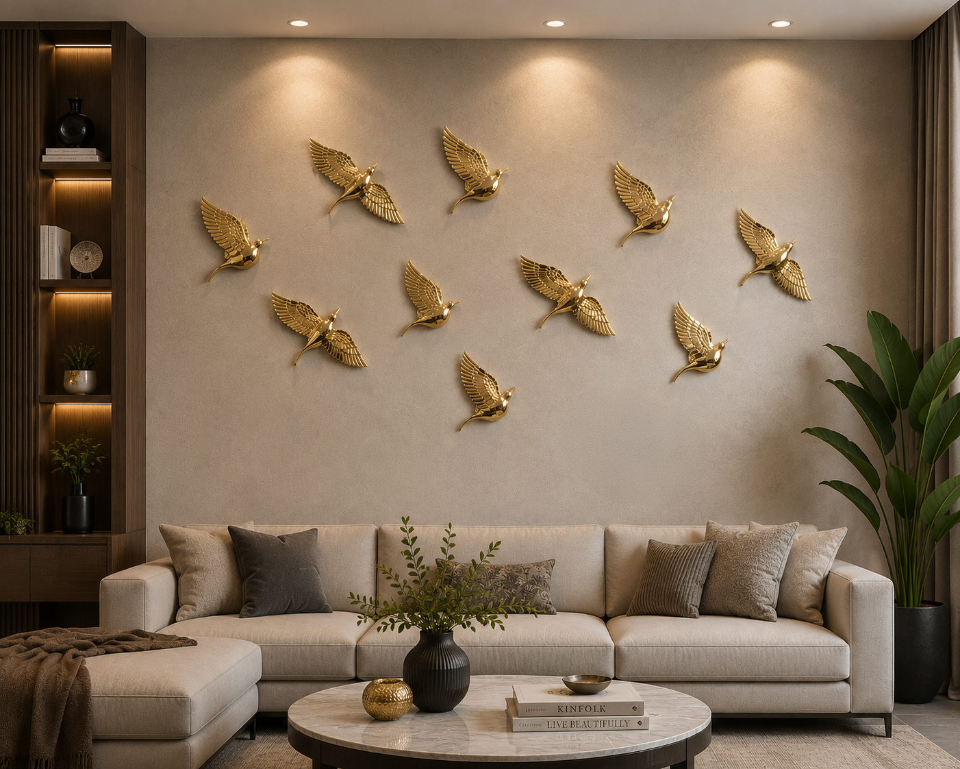 Birds of Freedom - 100% Made From Brass