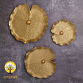 Lily Leaf Wall Flower Decor - 100% Made From Brass