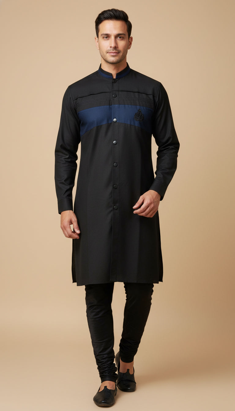 Midnight Black Party Shirt