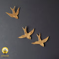 NEW FLYING BIRDS WALL HANGING - 100% MADE IN BRASS
