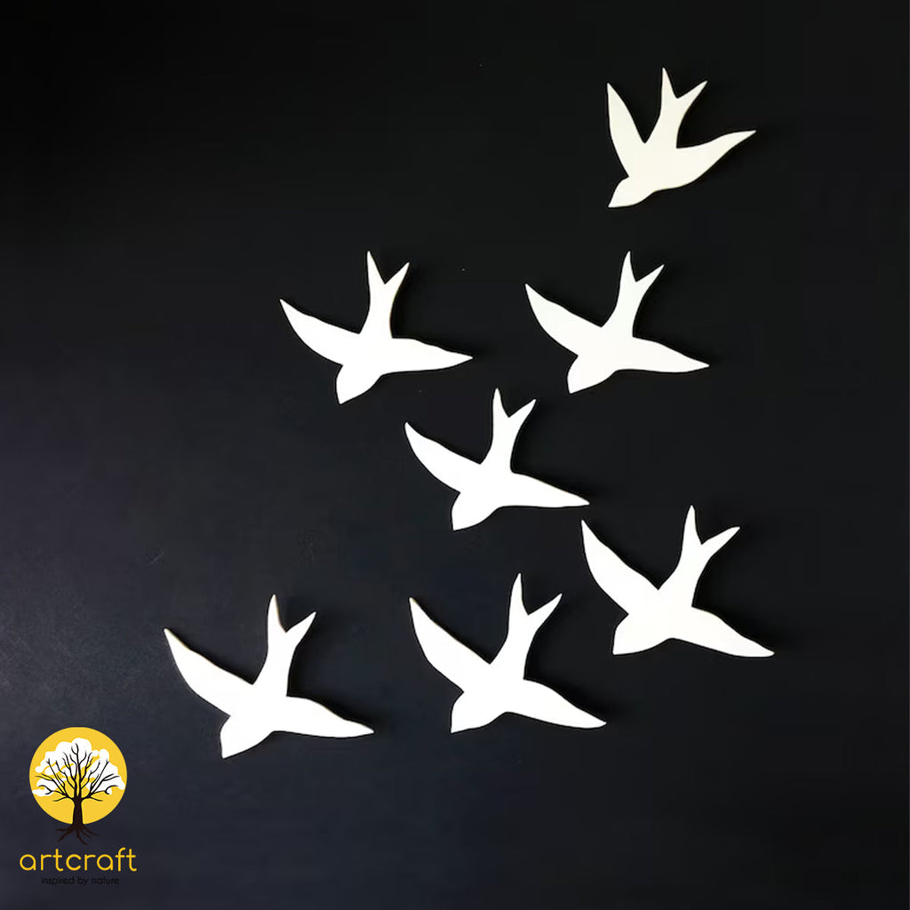NEW FLYING BIRDS WALL HANGING - 100% MADE IN BRASS