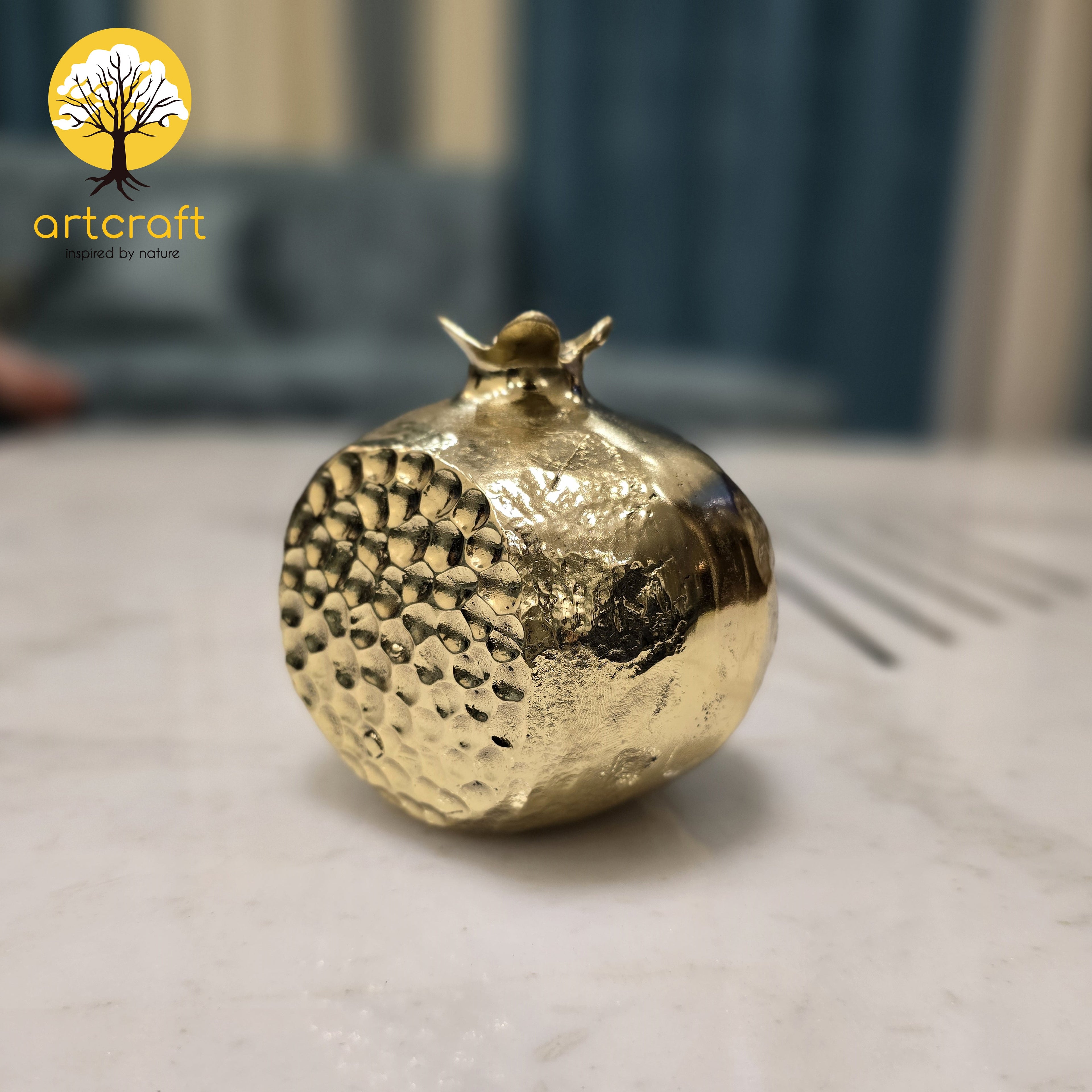 Pomegranate Table Decor - Made in 100% Pure Brass