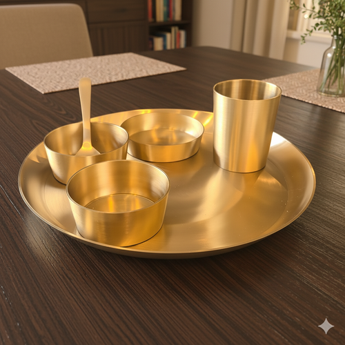 Amulyam -  Set of Kansa Utensils